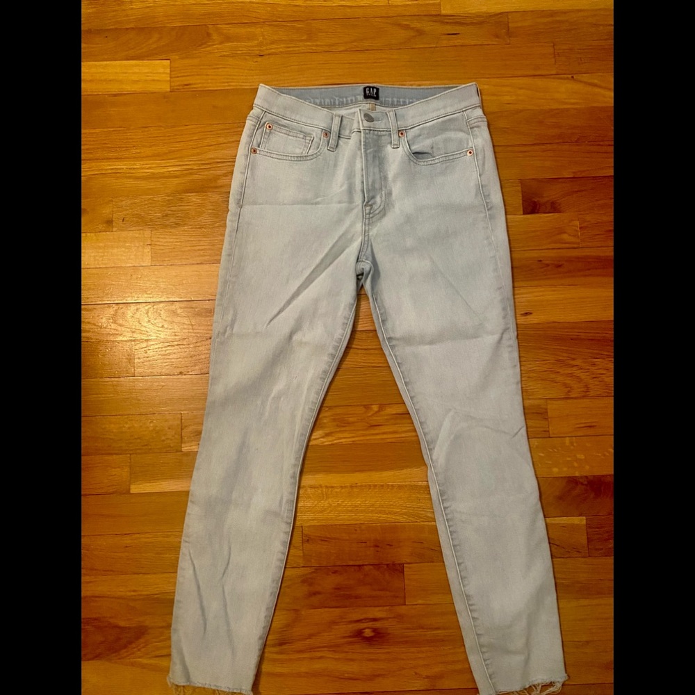 Gap True Skinny Light Wash Jeans
